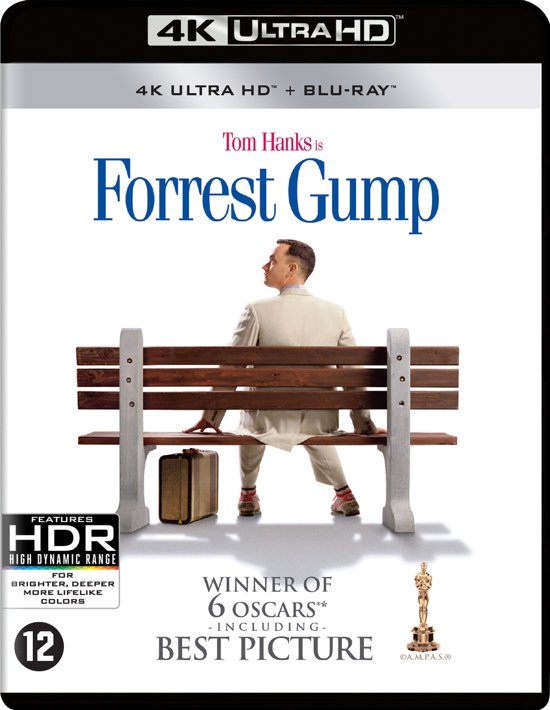 Forrest Gump (4K Ultra HD) (Blu-ray), Robert Zemeckis