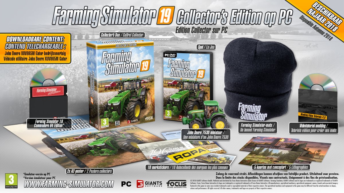 Farming Simulator 19 - Collector's Edition (PC), Giants Software