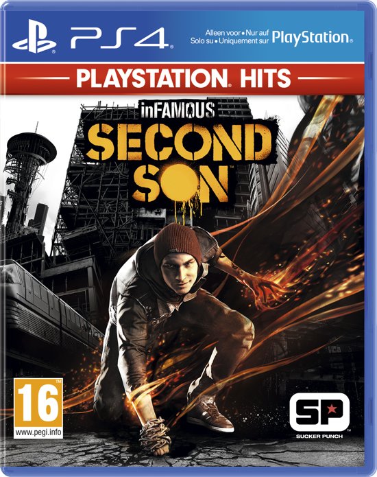 InFamous Second Son (PlayStation 4 Hits) (PS4), Sucker Punch