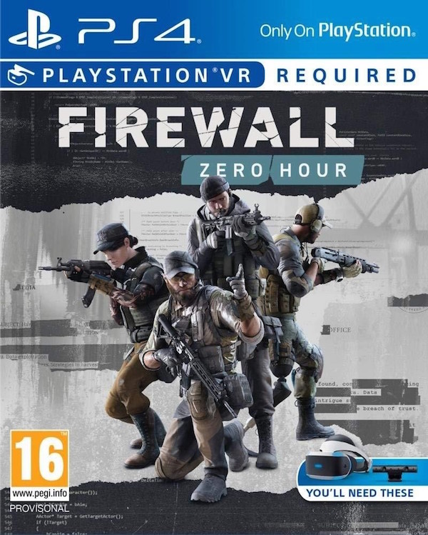 Firewall Zero Hour VR (PS4), First Contact Entertainment
