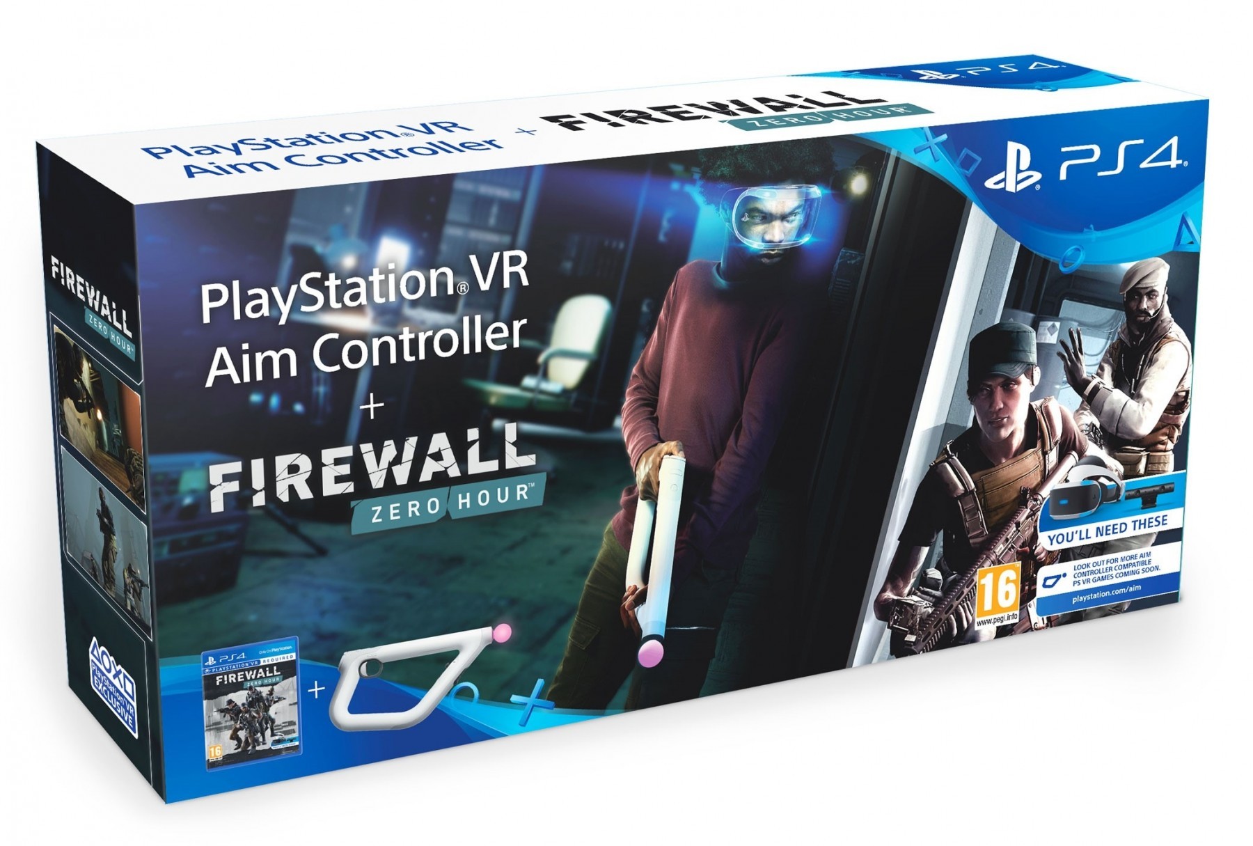 Firewall Zero Hour VR +  PlayStation VR Richtcontroller (PS4), First Contact Entertainment