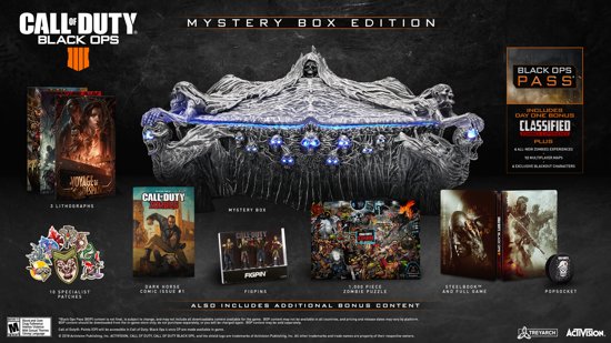 Call of Duty: Black Ops 4 - Mystery Box Edition (PS4), Treyarch Studios