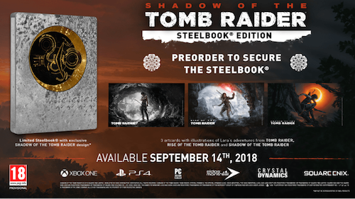Shadow of the Tomb Raider - Steelbook Edition (PS4), Crystal Dynamics
