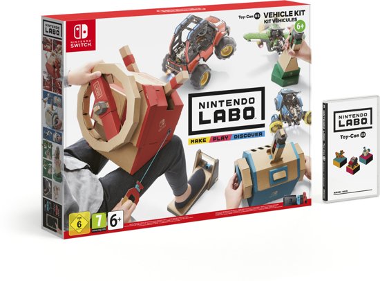Nintendo Labo - Voertuigenpakket (Toy-Con 3) (Switch), Nintendo