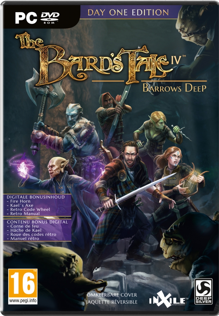 The Bard's Tale IV - Barrows Deep (Day One Edition)  (PC), Deep Silver