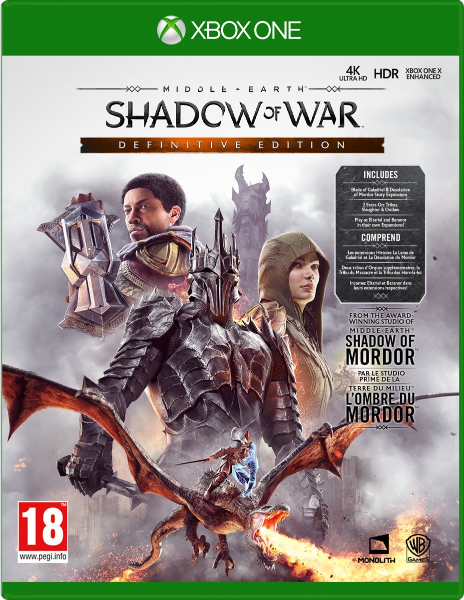 Middle-Earth: Shadow of War - Definitive Edition (Xbox One), Monolith Productions