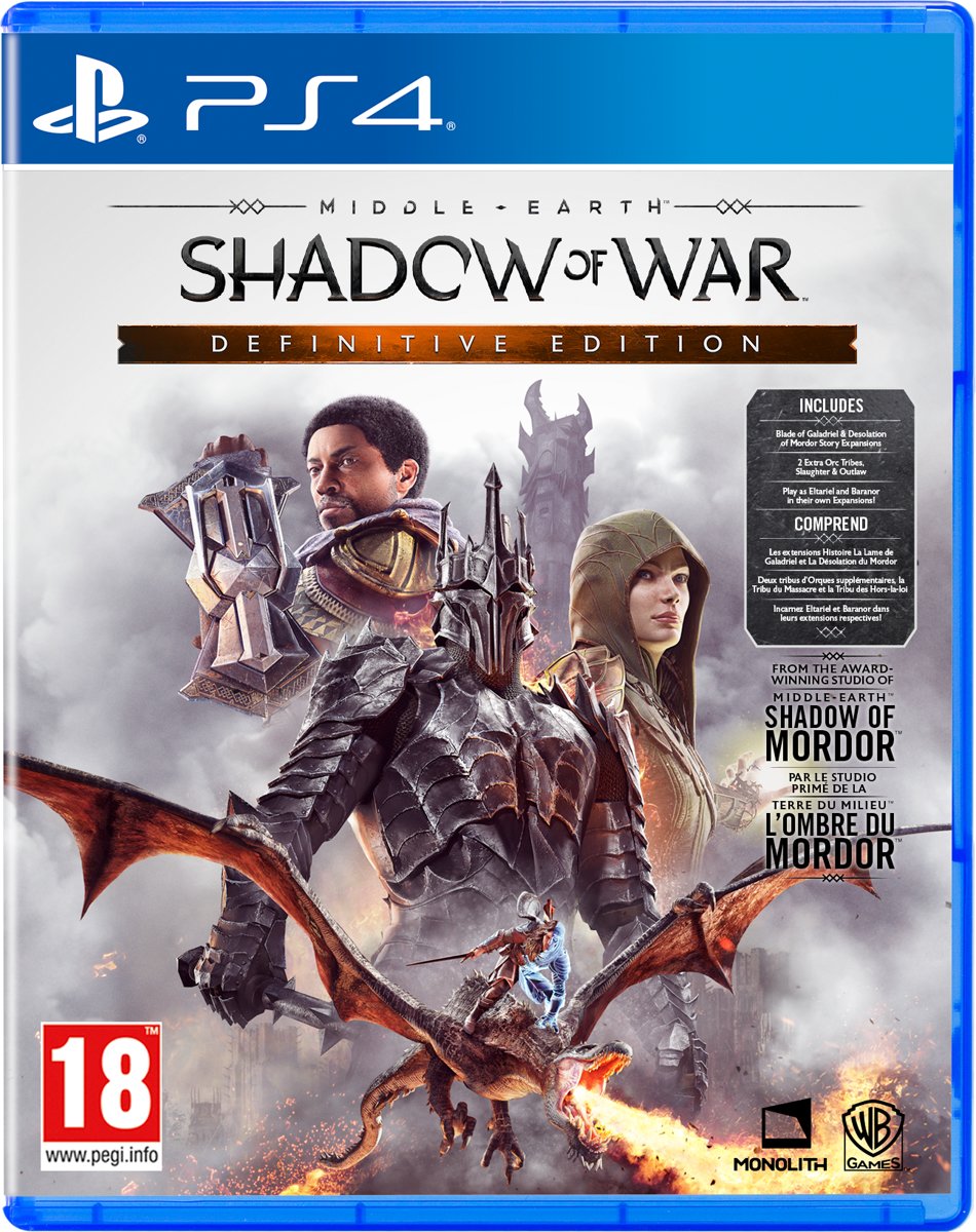 Middle-Earth: Shadow of War - Definitive Edition (PS4), Monolith Productions