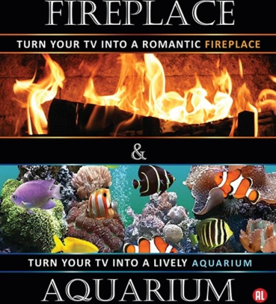 Fireplace & Aquarium