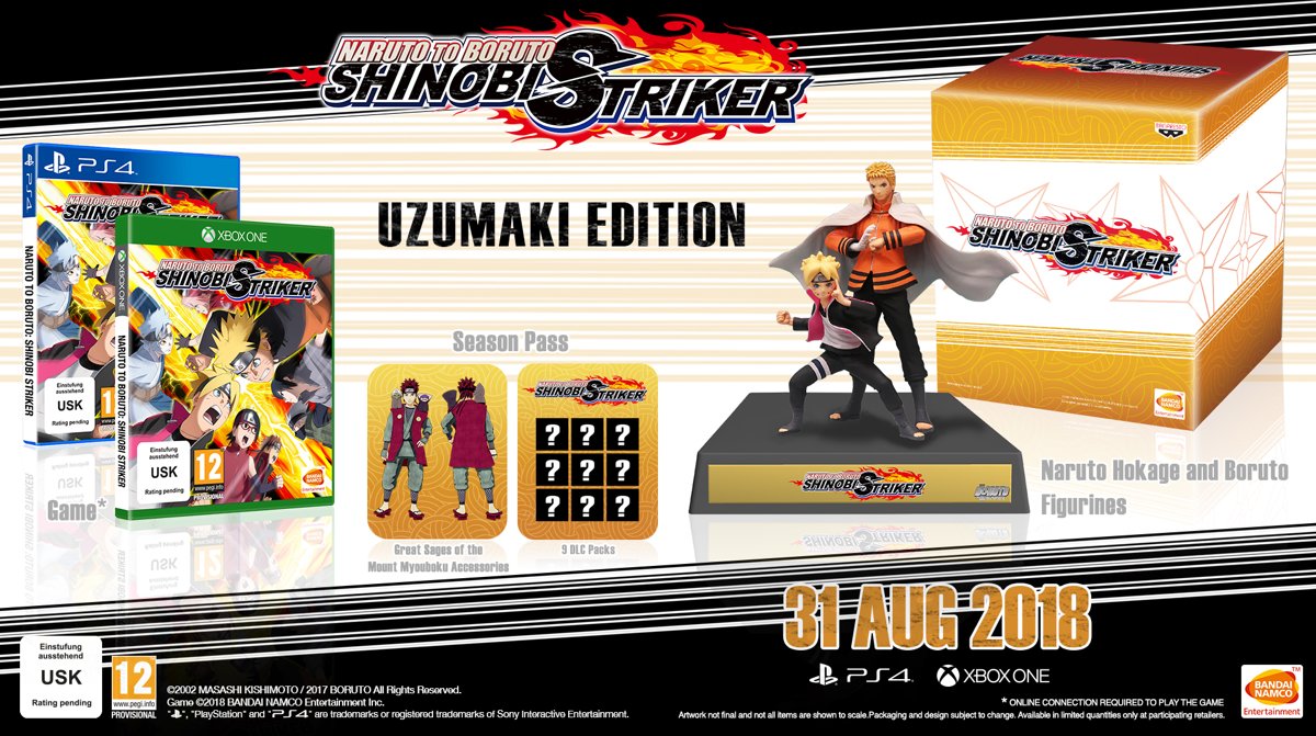 Naruto to Boruto: Shinobi Striker - Collector's Edition (Xbox One), Soleil Ltd.