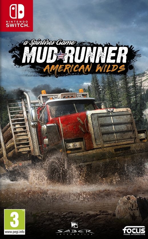 Spintires: MudRunner American Wilds Edition (Switch), Saber Interactive