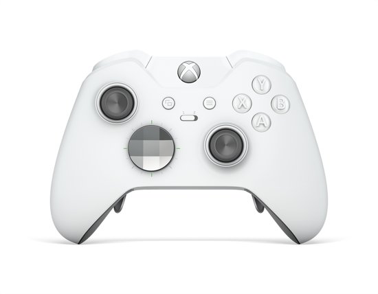 Xbox One Elite Wireless Pro Controller (Wit) (Xbox One), Microsoft