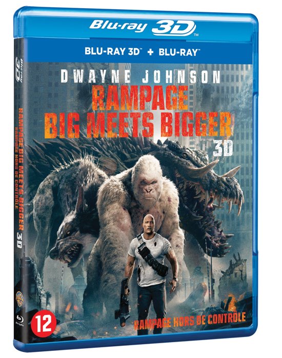 Rampage: Big Meets Bigger (2D+3D) (Blu-ray), Brad Peyton