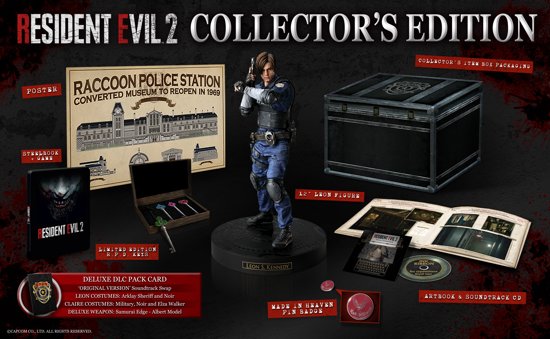 Resident Evil 2 Remake - Collector's Edition (PS4), Capcom