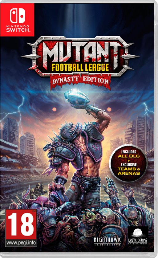 Mutant Football League - Dynasty Edition (Switch), Nighthawk Interactive