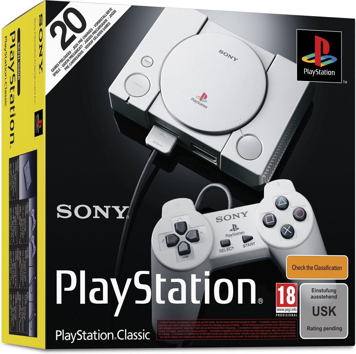 Playstation Classic (hardware), Sony Entertainment