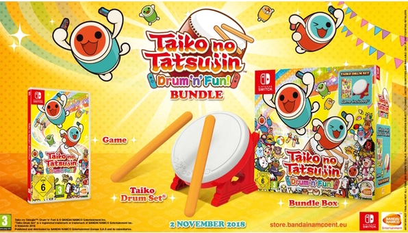 Taiko No Tatsujin Drum & Fun + Tatacon (Switch), Bandai Namco Studios