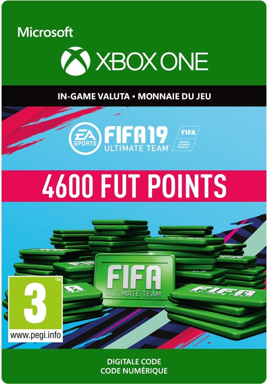 FIFA 19: Ultimate Team - 4.600 FUT Points Card (Download) (Xbox One), EA Sports