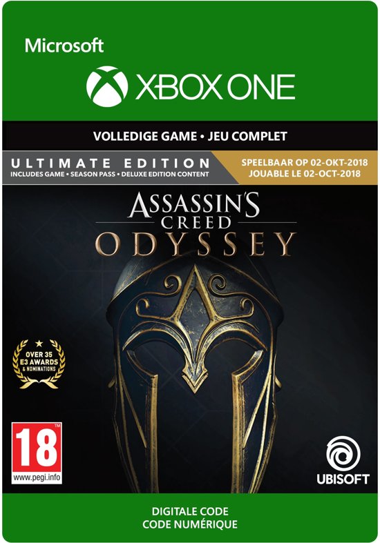 Assassin's Creed: Odyssey - Ultimate Edition (Download) (Xbox One), Ubisoft