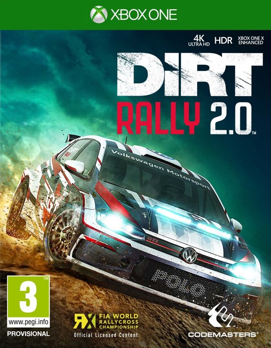 DiRT Rally 2.0 Day One Edition (Xbox One), Codemasters