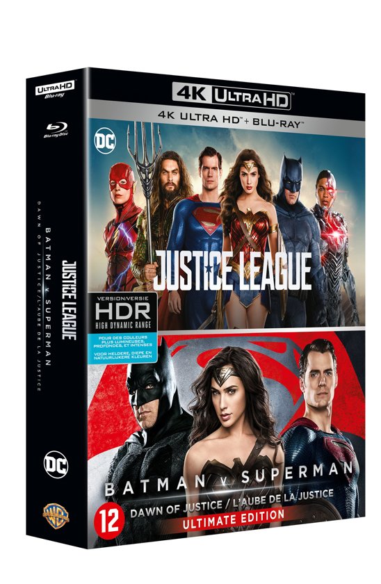Justice League & Batman V Superman (4K Ultra HD) (Blu-ray), Warner Home Video