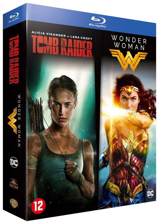 Tomb Raider & Wonder Woman Double Pack (Blu-ray), Warner Home Video