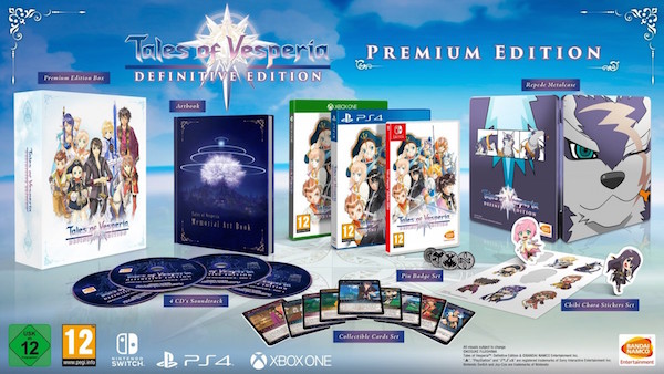 Tales of Vesperia: Definitive Edition - Premium Edition (Switch), Bandai Namco