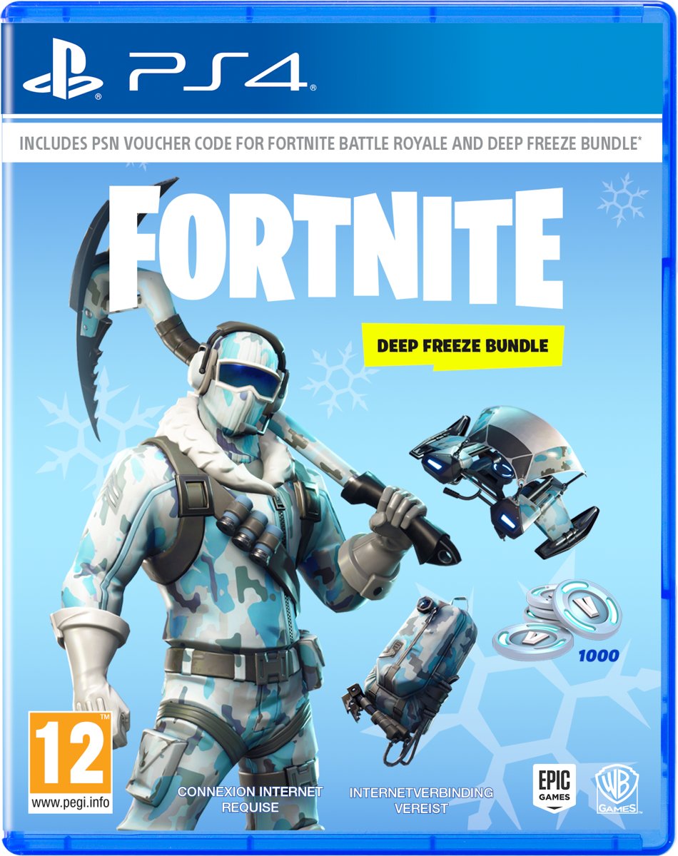 Fortnite: Deep Freeze Bundle (PS4), Epic Games