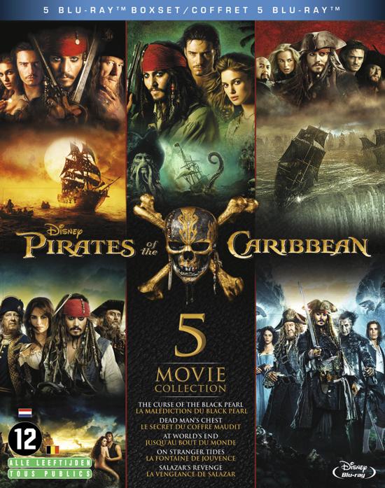 Pirates of the Caribbean 5-Movie Collection (Blu-ray), Walt Disney Studios Home Entertainment