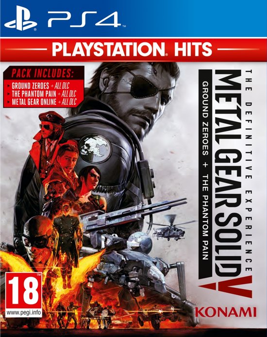 Metal Gear Solid V: The Definitive Experience (PlayStation Hits) (PS4), Konami