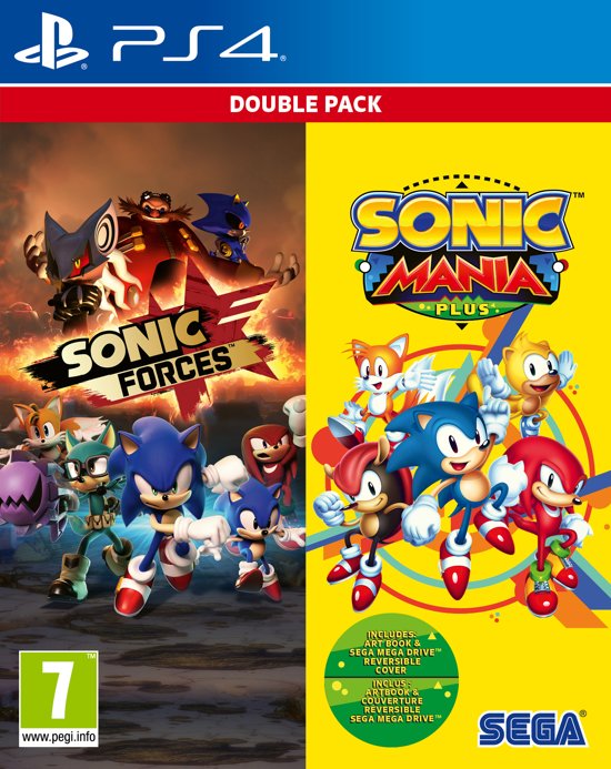 Sonic Forces + Sonic Mania Plus (Double Pack) (PS4), SEGA