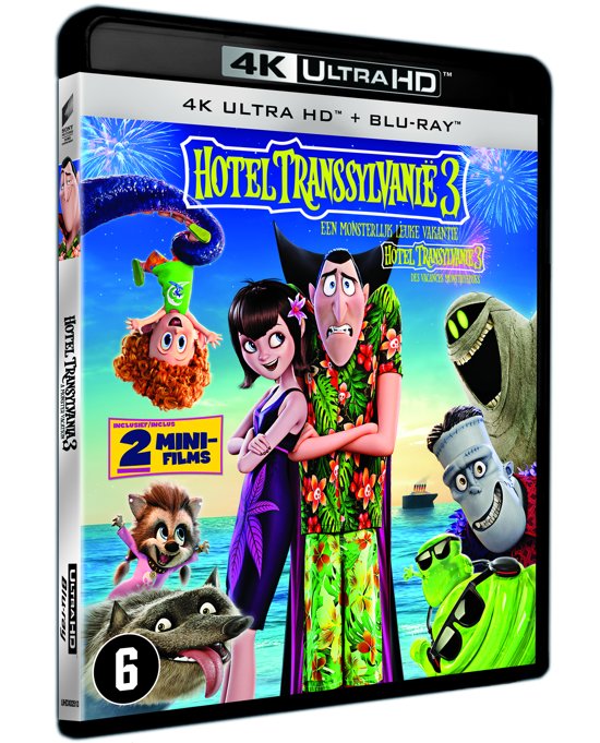 Hotel Transylvania 3: Een Monsterlijk Leuke Vakantie (4K Ultra HD) (Blu-ray), Sony Pictures Home Entertainment