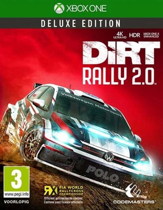 DiRT Rally 2.0 Deluxe Edition (Xbox One), Codemasters