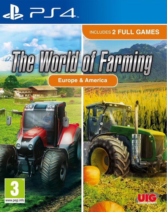 The World of Farming: Europe & America (PS4), UIG Entertainment