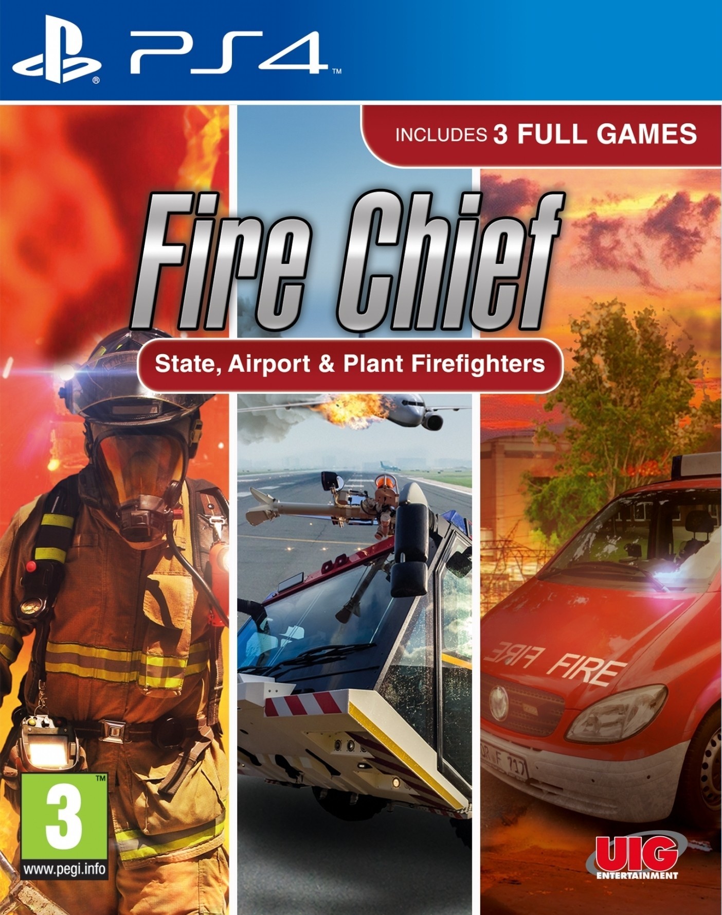 The Lifesavers: State, Airport & Plant Firefighters (PS4), UIG Entertainment