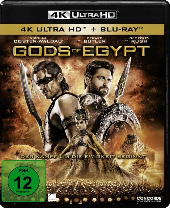 Gods of Egypt (4K Ultra HD) (Blu-ray), Alex Proyas