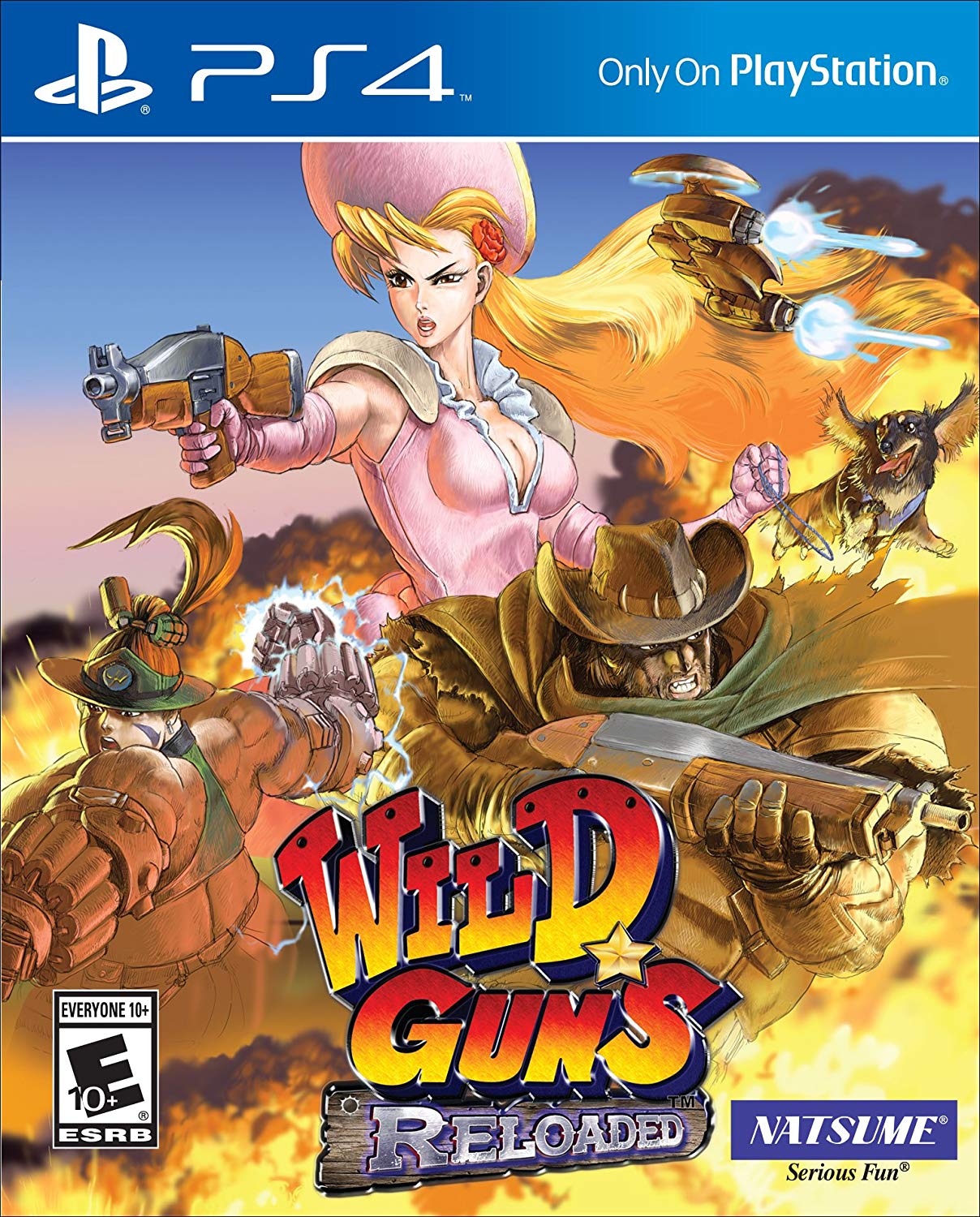 Wild Guns: Reloaded (USA Import) (PS4), NatsumeAtari