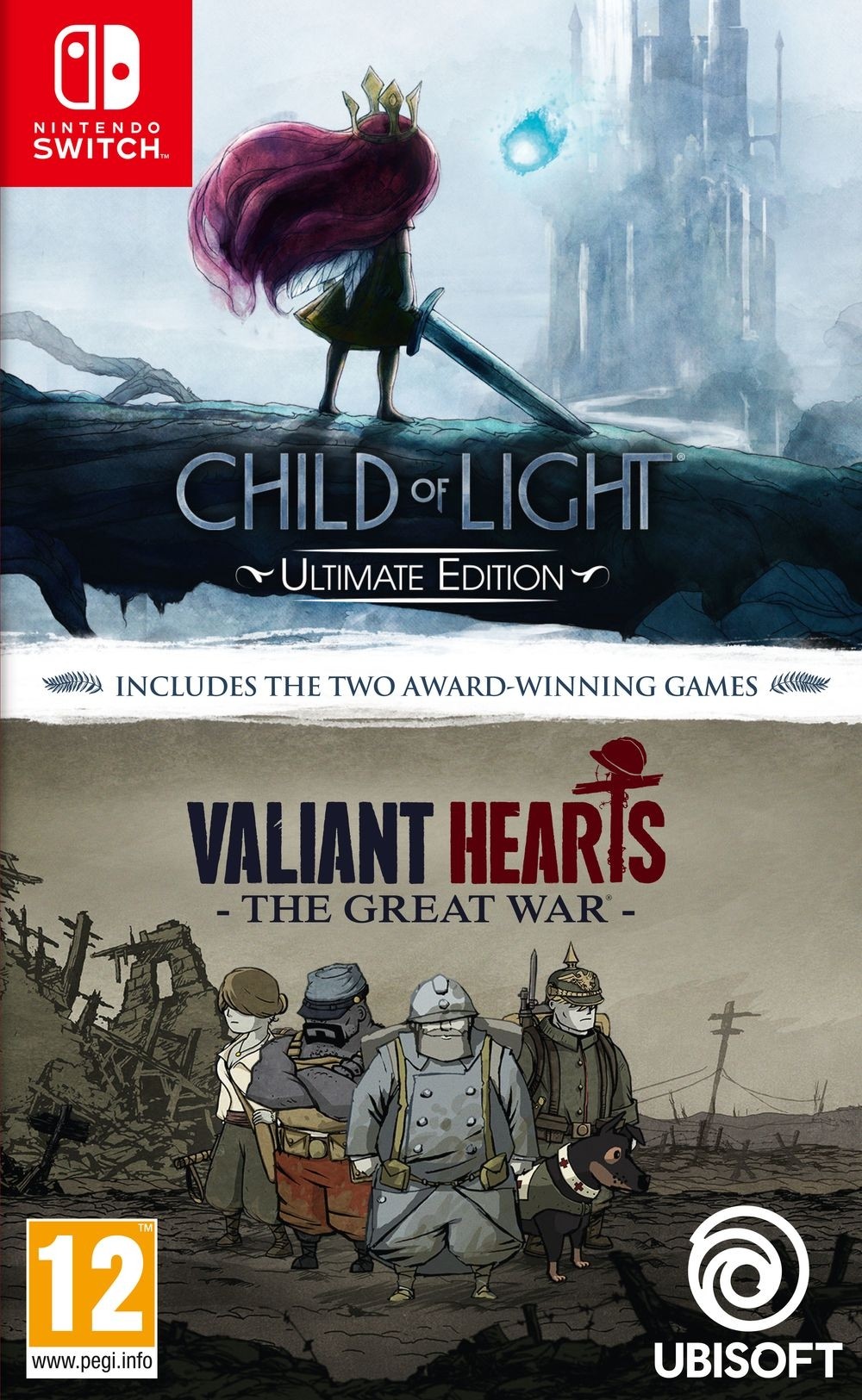 Child Of Light & Valiant Hearts (Switch), Ubisoft