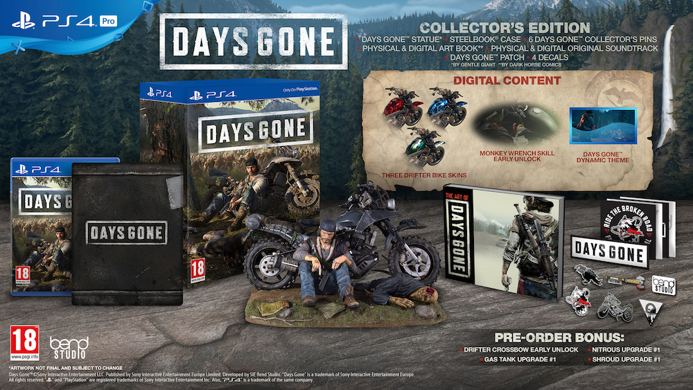 Days Gone - Collector's Edition (PS4), Bend Studio