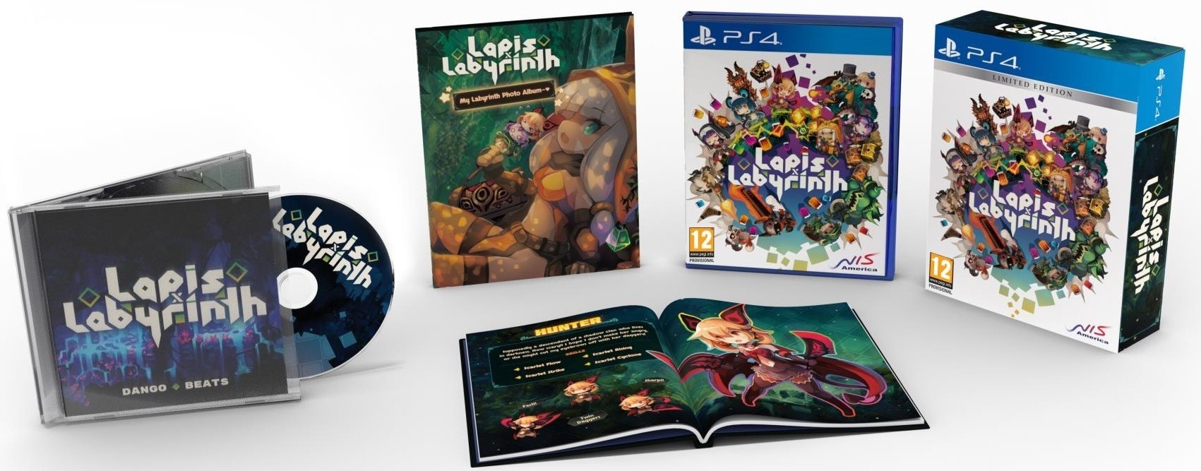 Lapis x Labyrinth Limited Edition XL (PS4), Nippon Ichi Software