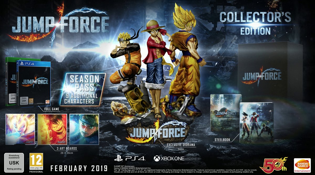 Jump Force - Collectors Edition (Xbox One), Bandai Namco