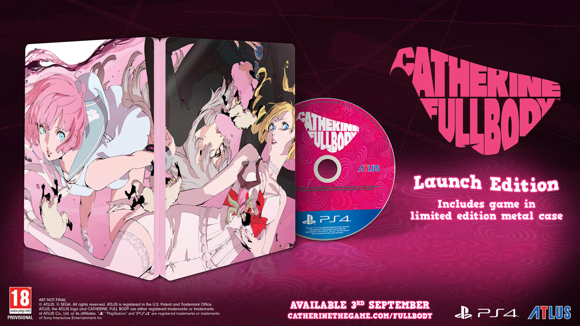 Catherine: Full Body - Limited Edition (PS4), ATLUS
