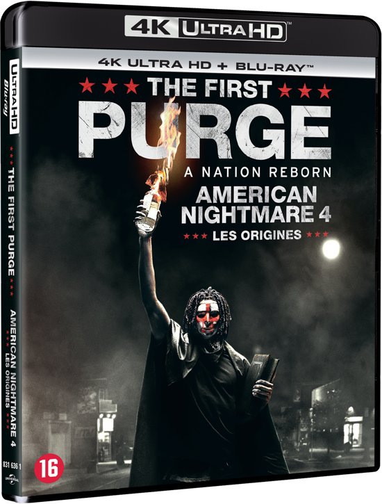 The Purge 4: The First Purge (4K Ultra HD) (Blu-ray), James DeMonaco 