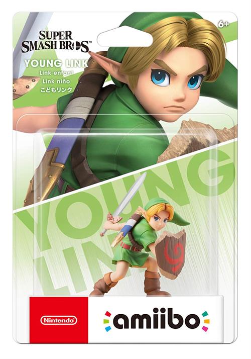 Super Smash Bros Amiibo Figuur Young Link (NFC), Nintendo