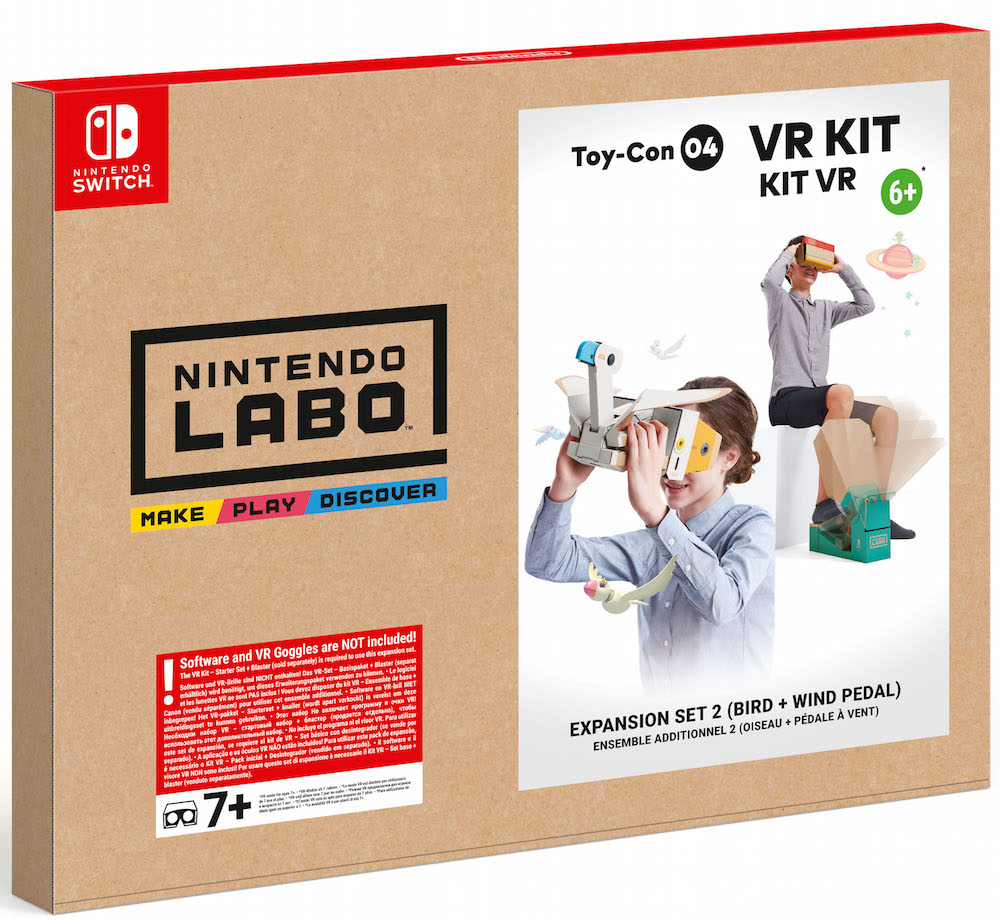 Nintendo Labo VR-pakket Uitbreidingsset 2 (Toy-Con 4)  (Switch), Nintendo