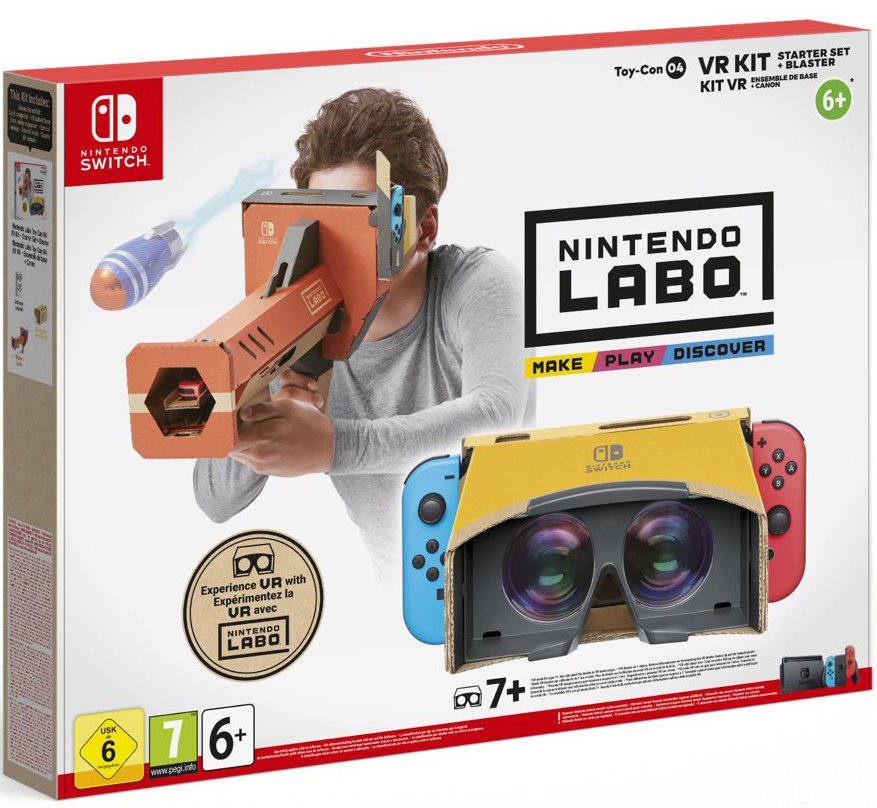 Nintendo Labo VR-pakket Starterset (Toy-Con 4) (Switch), Nintendo