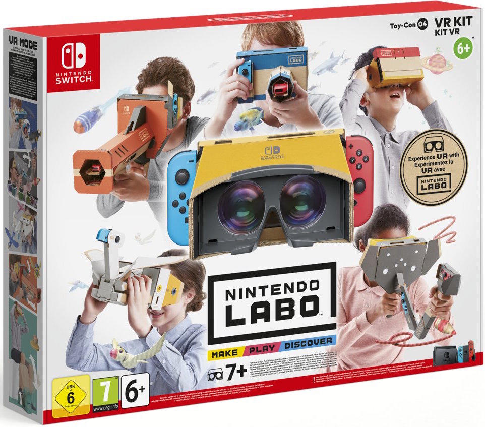 Nintendo Labo VR-pakket Complete Set (Toy-Con 4) (Switch), Nintendo