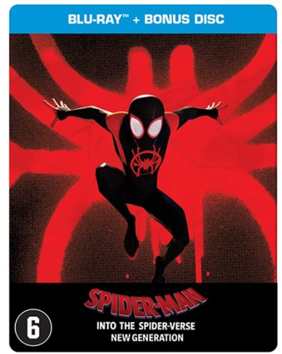 Spider-Man : Into The Spider-Verse (Red Steelbook - Limited Edition) (Blu-ray), Bob Persichetti, Peter Ramsey, Rodney Rothman