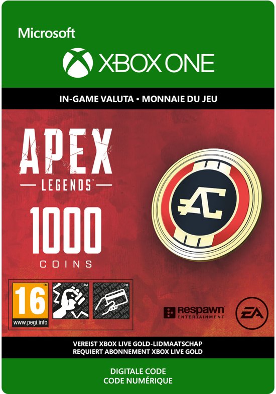 APEX Legends: 1.000 Coins (Xbox One download) (Xbox One), Respawn Entertainment