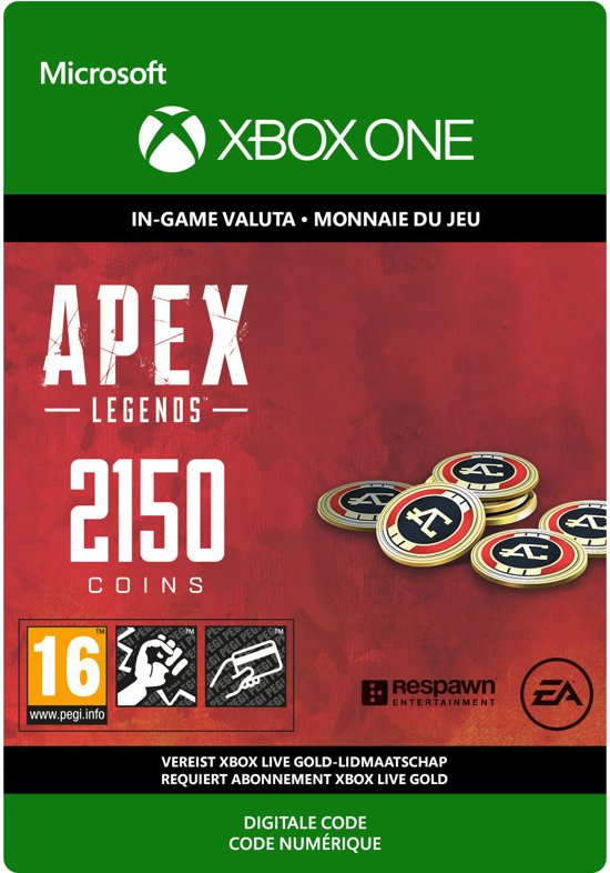 APEX Legends: 2.150 Coins (Xbox One download) (Xbox One), Respawn Entertainment