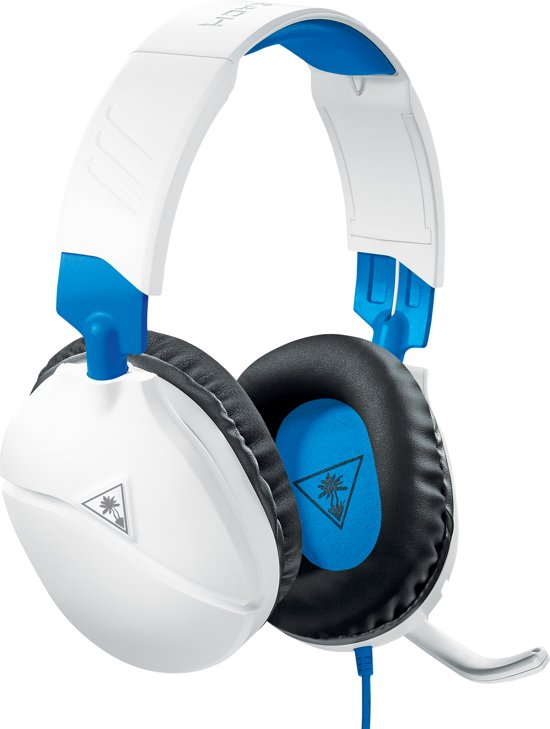 Turtle Beach Recon 70 PS4 Headset (Blauw/Wit) (PS4), Turtle Beach